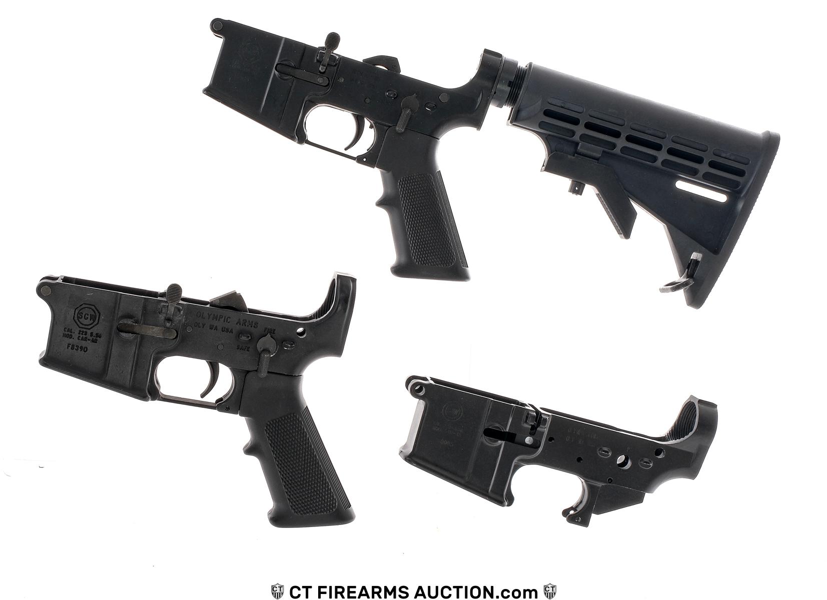 Three Preban Olympic Arms SGW/SAW Receivers