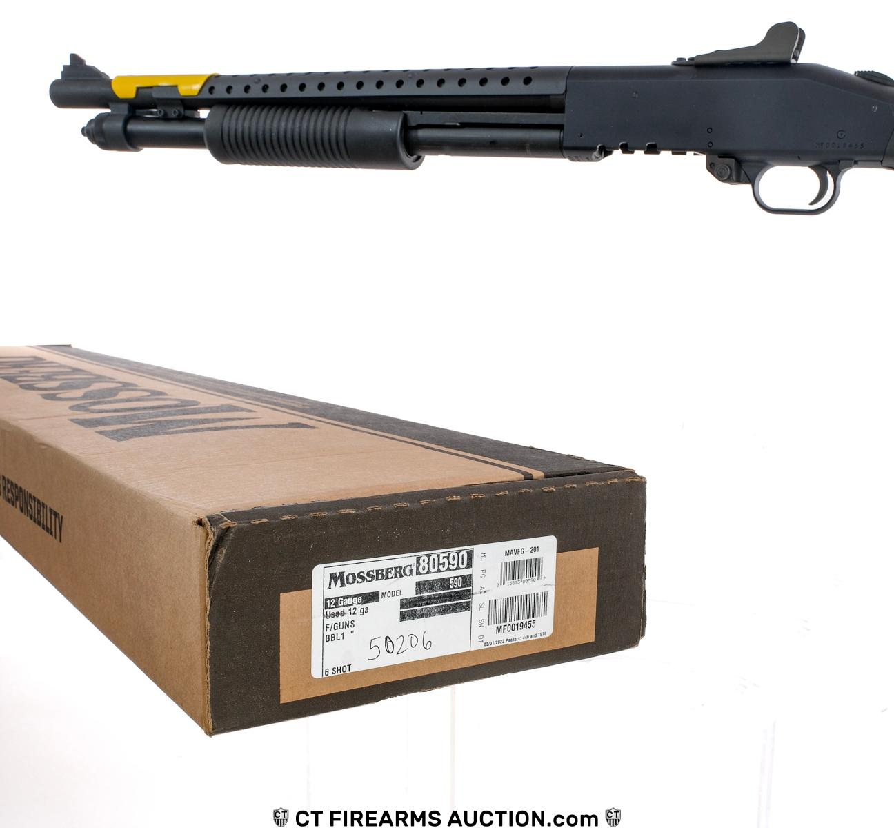 Mossberg 590M 12Ga Mag Fed Pump Action Shotgun