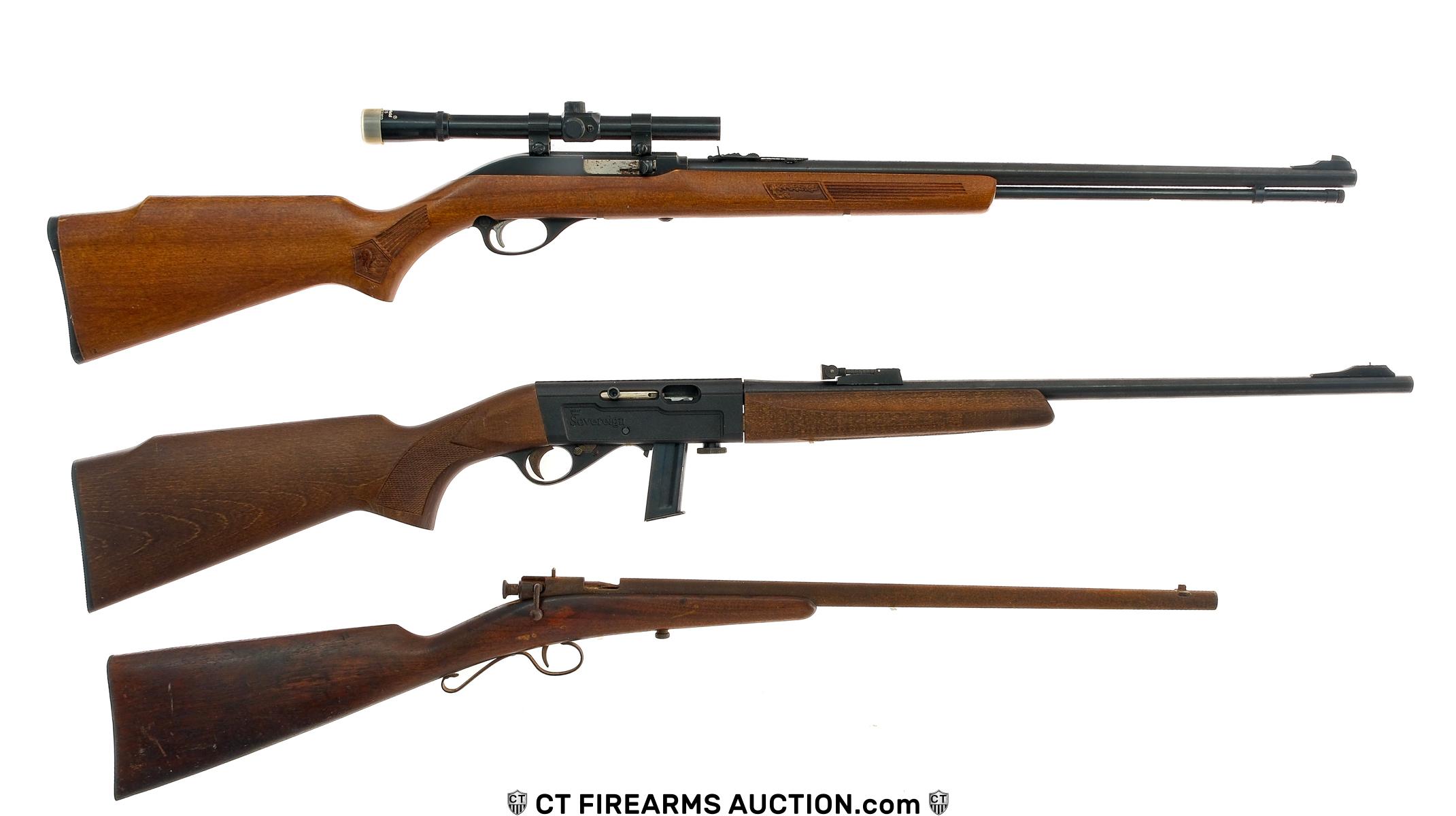 Estate Rifle Lot 3 Pcs Rifles