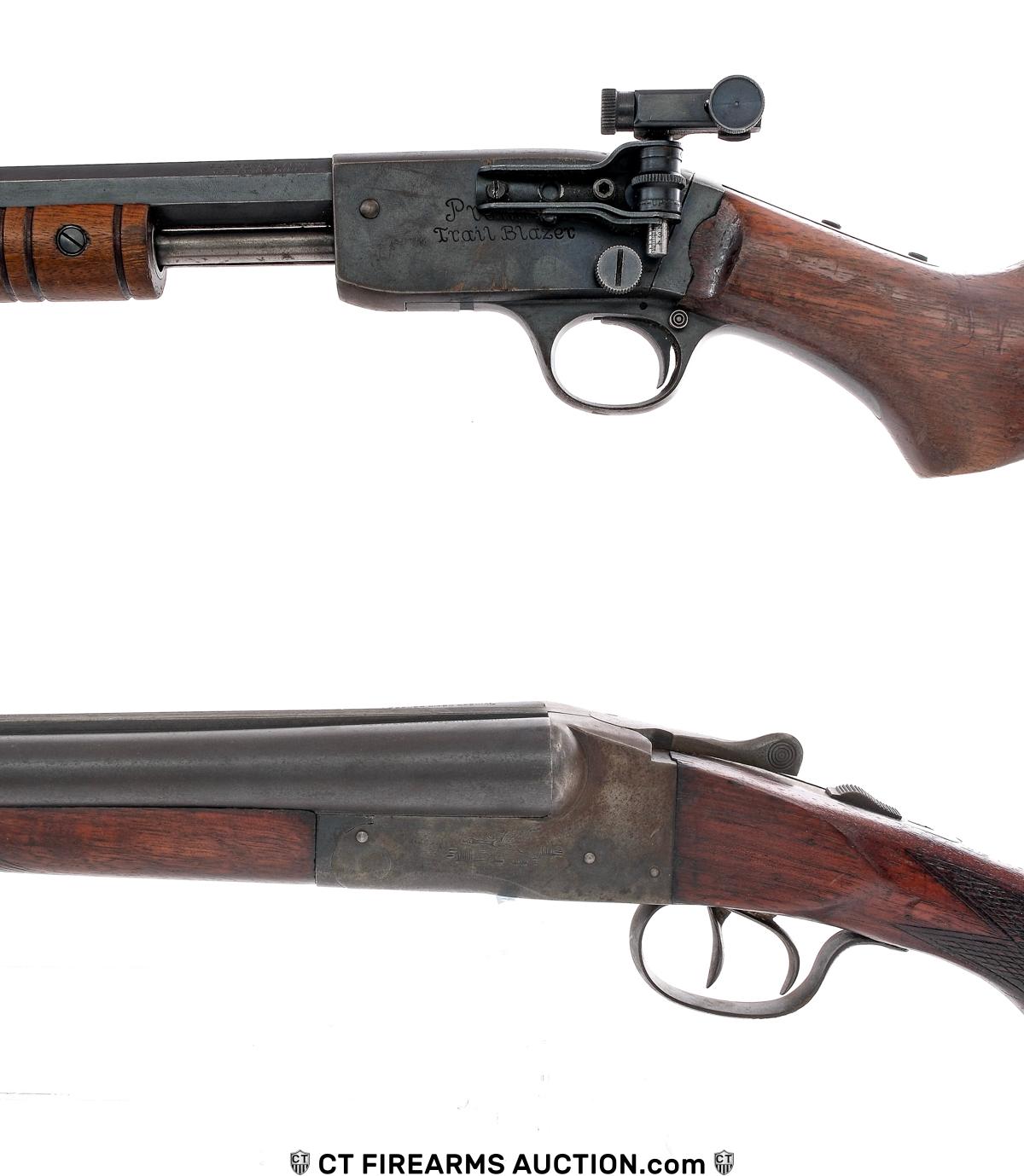 Estate Long Gun Lot 2 Pcs Shotgun / Rifle