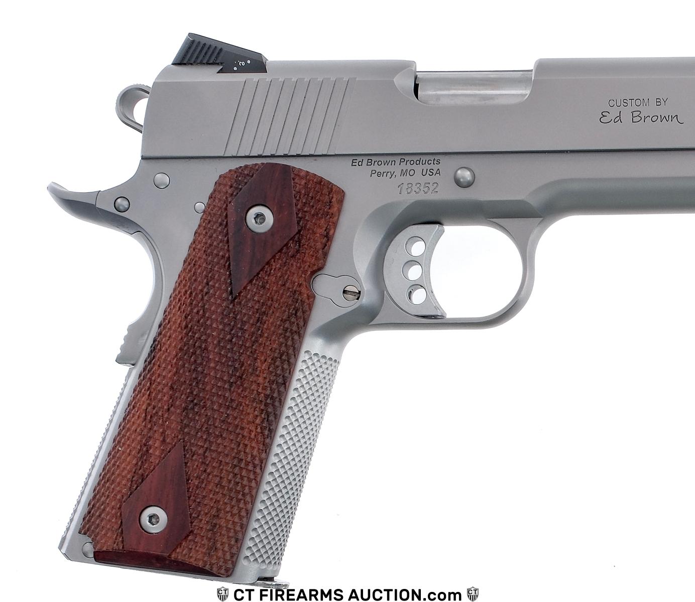 Custom Ed Brown 1911 9mm Semi Auto Pistol