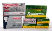Remington/Winchester .270 Win Ammunition 124 Rds