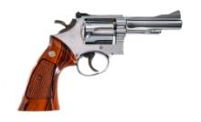 Smith & Wesson 15-3 Nickel .38 Spl Revolver