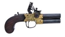 T. Bolton London Flintlock Pistol