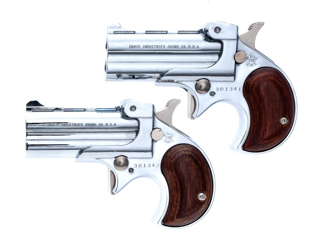 Davis D-32 .32 ACP Sequential 2Pcs Set Pistol