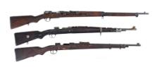 Three Bolt Action Rifles Gunsmith Special Lot