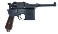 Mauser C96 7.63x25mm Semi Auto Pistol