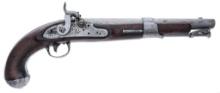 Simeon North Model 1819 Conversion .54 Pistol