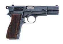 Belgian Browning Hi Power 9mm Semi Auto Pistol