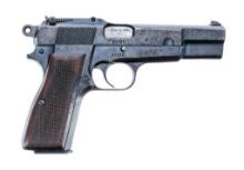 FN Browning Hi Power 9mm Semi Auto Pistol