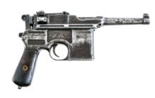 Mauser C96 7.63x25mm Semi Auto Pistol