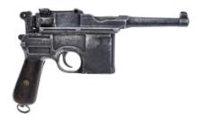 Mauser C96 7.63x25mm Semi Auto Pistol