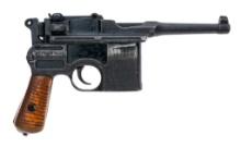 Mauser C96 7.63x25mm Semi Auto Pistol