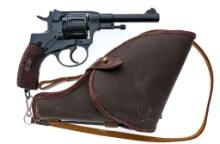 Russian Tula M1895 Nagant 7.62x38mmR Revolver