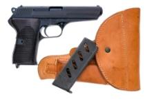 CZ VZ 52 7.62x25 Tokarev Semi Auto Pistol