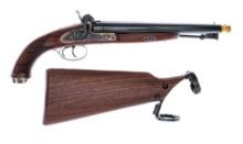 Pedersoli Howdah Hunter .58 Cal BP SxS Pistol