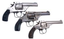 C&R Revolver .32 Lot 3Pcs Revolvers