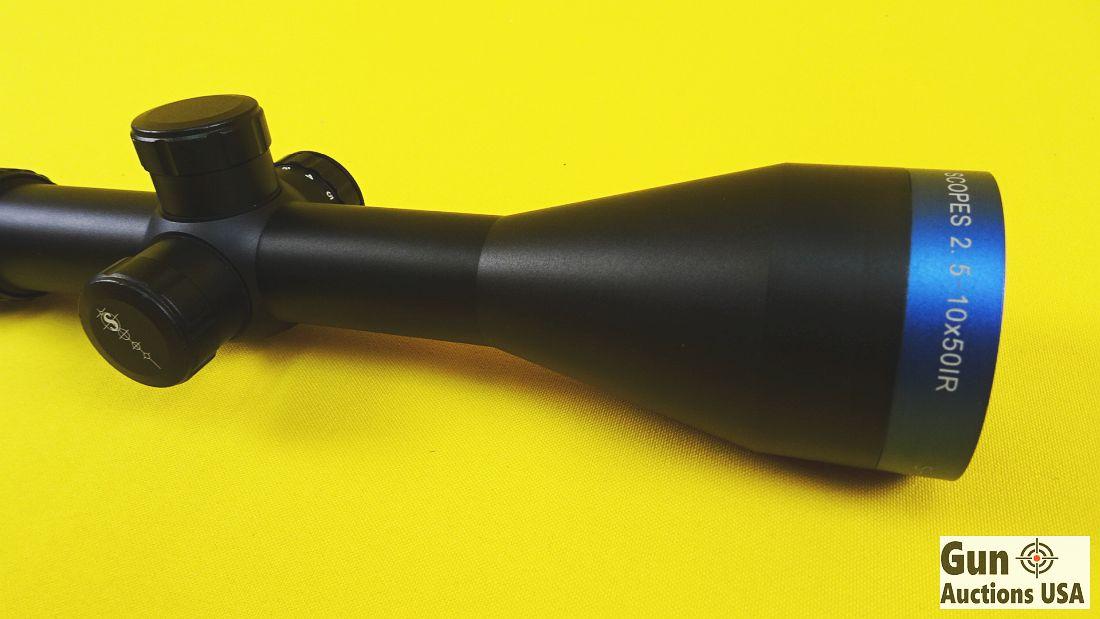 "Shepherd Rogue 2.5-10x50 Combo Scope. New In Box. The Shepherd Rogue Series riflescopes are built t