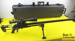 NOREEN 50 BMG .50 Cal Bolt Action Rifle. Very Good Condition. 40" Barrel. Shiny Bore, Tight Action