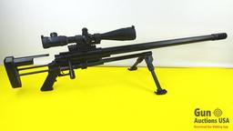 NOREEN 50 BMG .50 Cal Bolt Action Rifle. Very Good Condition. 40" Barrel. Shiny Bore, Tight Action