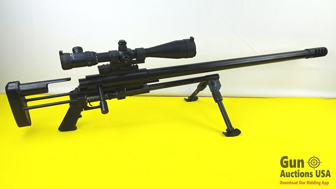 NOREEN 50 BMG .50 Cal Bolt Action Rifle. Very Good Condition. 40" Barrel. Shiny Bore, Tight Action