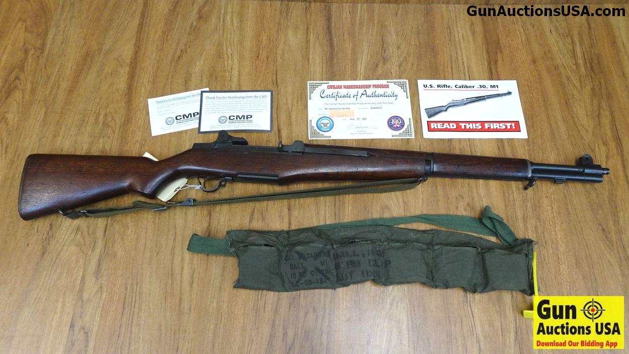 H&R M1 GARAND .30-06 Semi Auto Rifle. Excellent Condition. 24" Barrel. Shiny Bore, Tight Action Alth