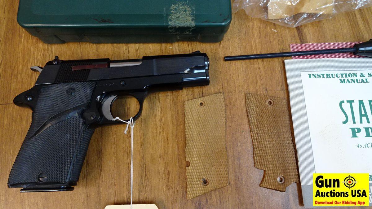 STAR Interarms PD .45 ACP Semi Auto Pistol . Like New. 4" Barrel. Shiny Bore, Tight Action Rare to F