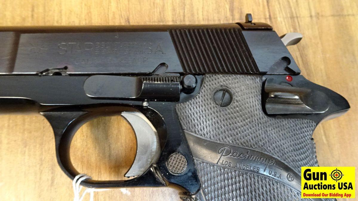 STAR Interarms PD .45 ACP Semi Auto Pistol . Like New. 4" Barrel. Shiny Bore, Tight Action Rare to F