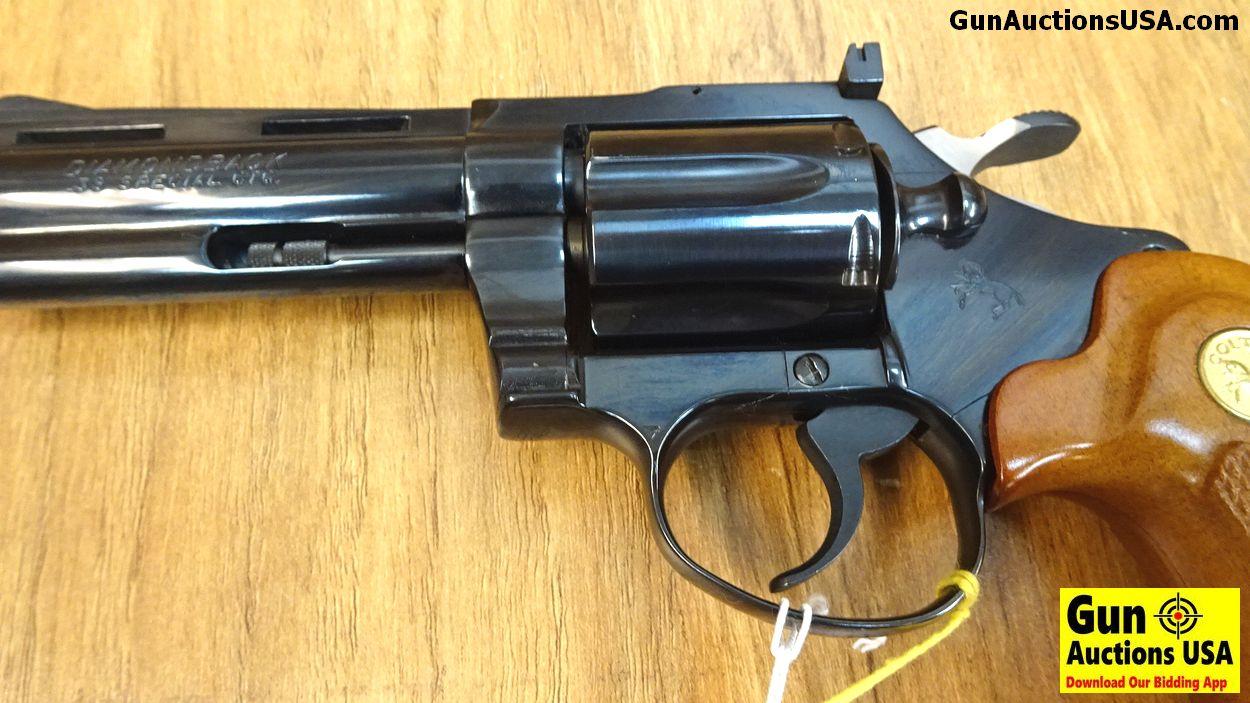COLT DIAMONDBACK .38 S&W Collector's Revolver. Like New. 4" Barrel. Shiny Bore, Tight Action This Li