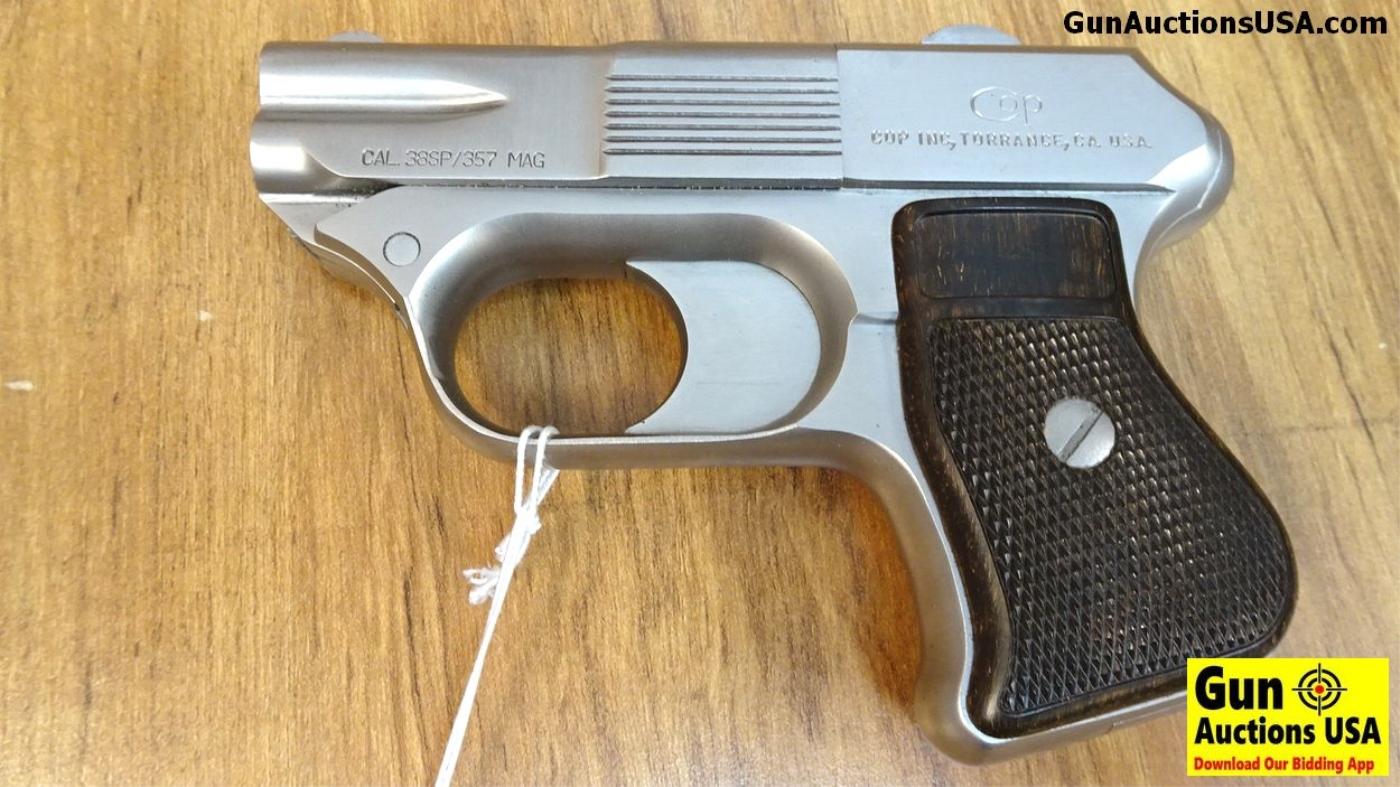 COP INC 4-SHOT DERRINGER .357 MAGNUM Collector Pistol. Like New. 3" Barrel. Shiny Bore, Tight Action