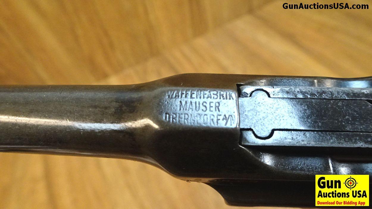 WAFFENFABRIK MAUSER A.G. OBERNDORF Broom Handle .30 Cal. Semi Auto Pistol. Good Condition. 4" Barrel