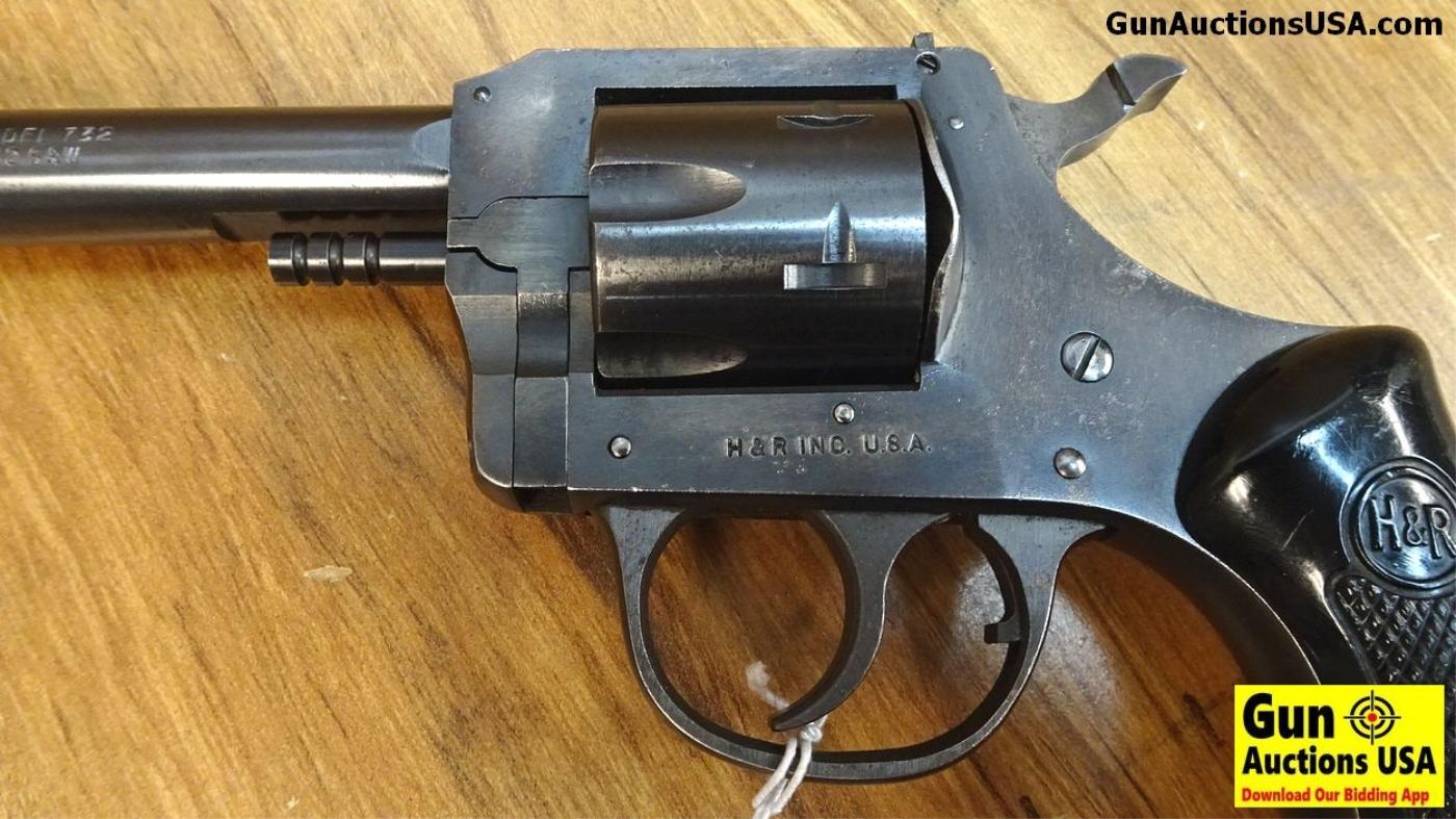 H&R 732 .32 Revolver. Very Good. 4" Barrel. Shiny Bore, Tight Action A Very Well Taken Care of 32 Re