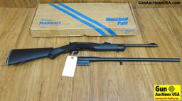 Brazil Tech ROSSI COMBO .22 LR/20 GAUGE Single Shot Combination. Very Good. 18.5", 22" Barrel. Shiny
