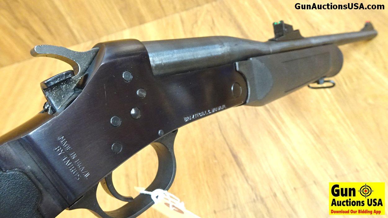 Brazil Tech ROSSI COMBO .22 LR/20 GAUGE Single Shot Combination. Very Good. 18.5", 22" Barrel. Shiny