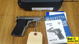 Beretta 21A BOBCAT .22 LR Semi Auto Pistol. NEW in Box. 2.5" Barrel. One of the Best Little Pocket R