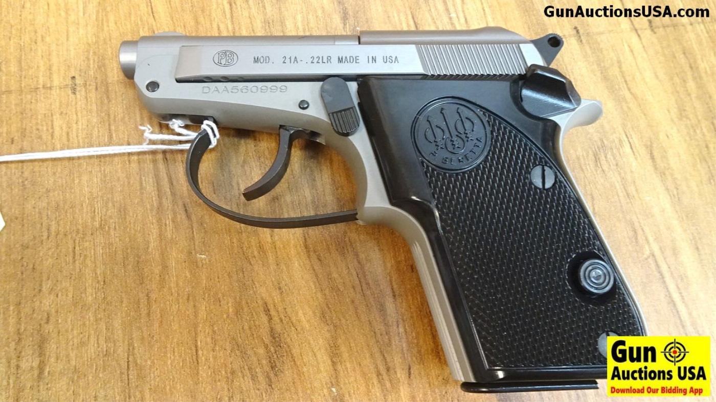 Beretta 21A BOBCAT .22 LR Semi Auto Pistol. NEW in Box. 2.5" Barrel. One of the Best Little Pocket R