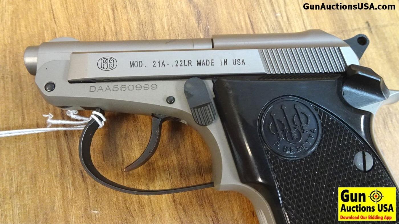 Beretta 21A BOBCAT .22 LR Semi Auto Pistol. NEW in Box. 2.5" Barrel. One of the Best Little Pocket R