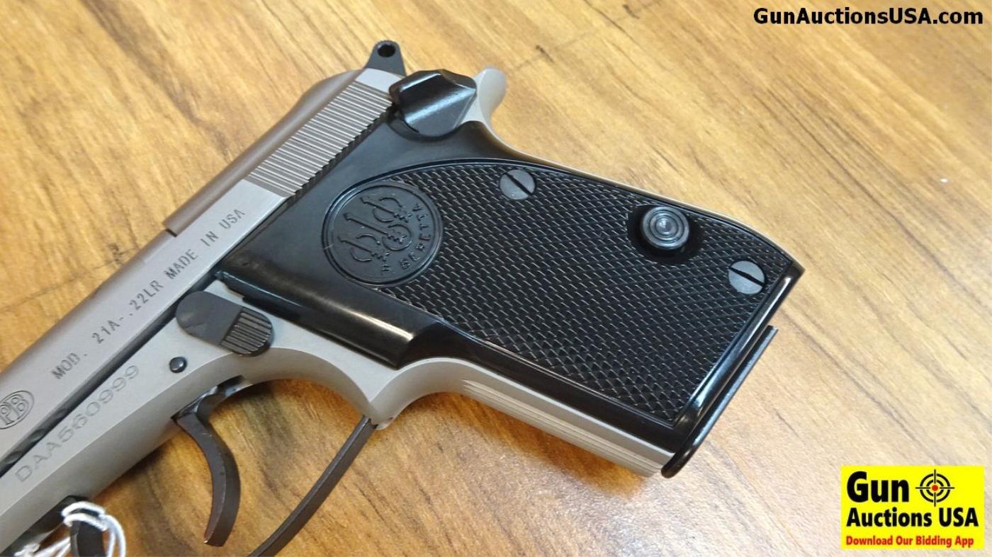 Beretta 21A BOBCAT .22 LR Semi Auto Pistol. NEW in Box. 2.5" Barrel. One of the Best Little Pocket R