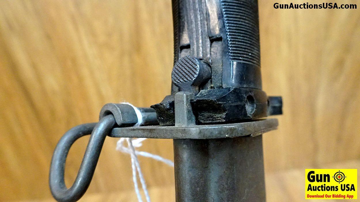 U.S. Navy Mark I Training Bayonet. Plastic blade. Has broken barrel ring, common on