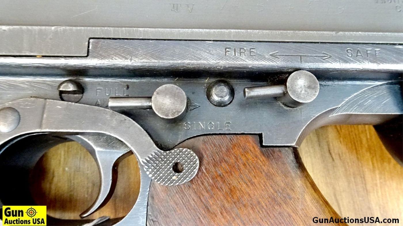 THOMPSON WWII AUTO ORDINANCE M1A1 .45 ACP FULL AUTO MILITARY CONFIGURATION NFA/Machine Gun. Very Goo