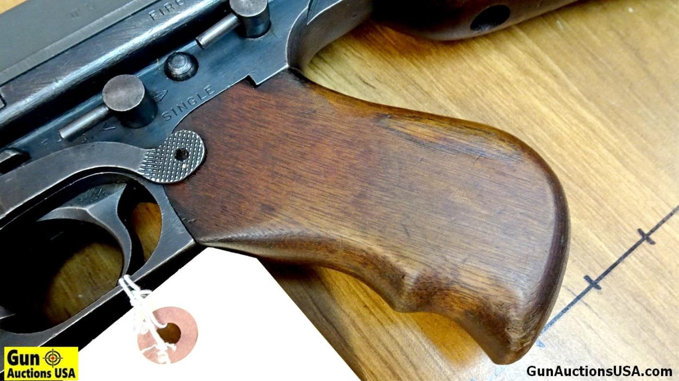 THOMPSON WWII AUTO ORDINANCE M1A1 .45 ACP FULL AUTO MILITARY CONFIGURATION NFA/Machine Gun. Very Goo