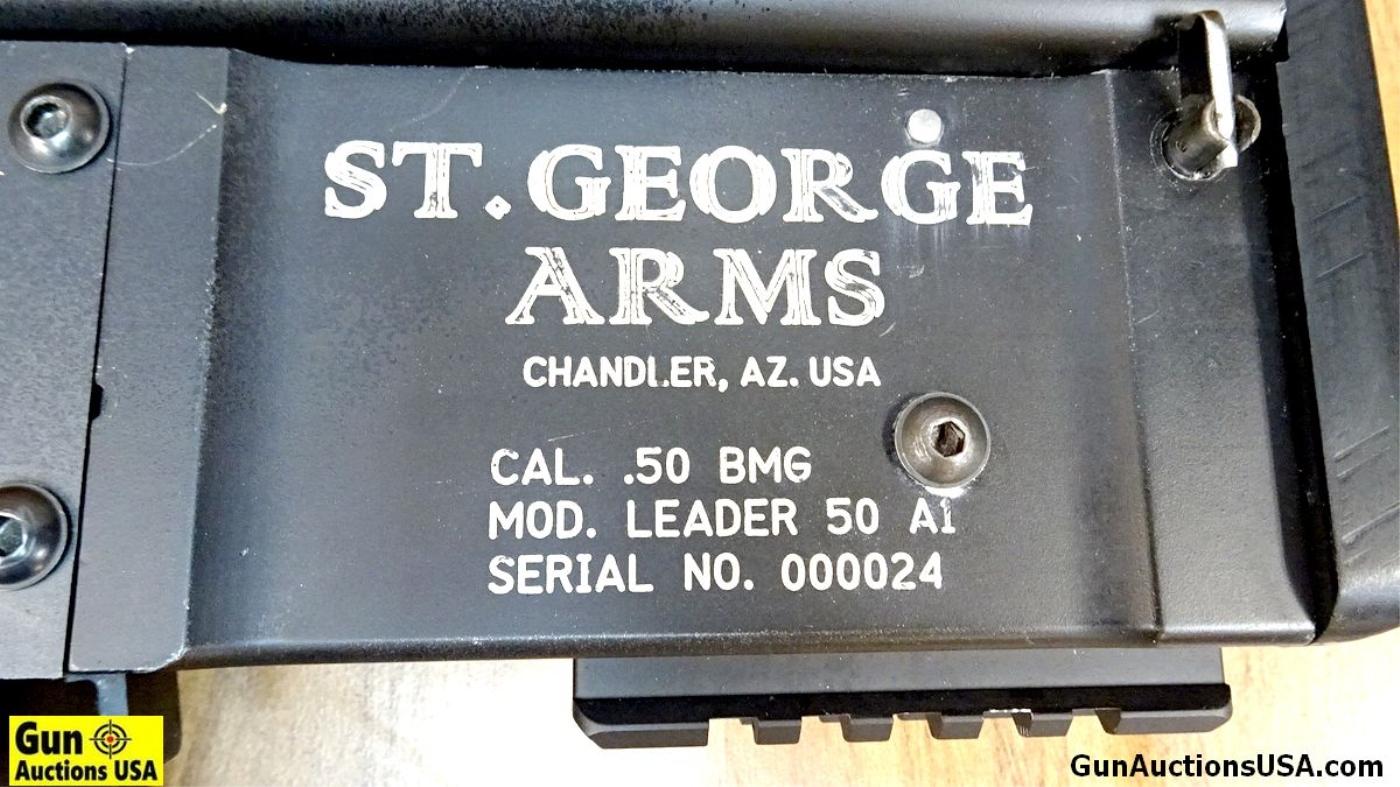 ST.GEORGE LEADER 50 A1 .50 BMG AWESOME! Rifle. Excellent Condition. 24" Barrel. Shiny Bore, Tight Ac