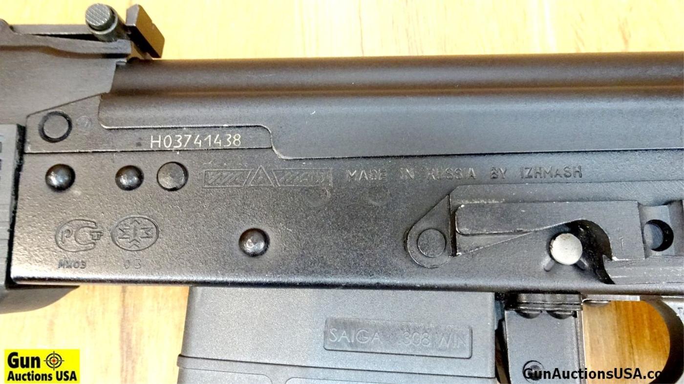 IZHMASH SAIGA-308-1 .308 WIN Rifle. Excellent Condition. 16" Barrel. Shiny Bore, Tight Action Highly