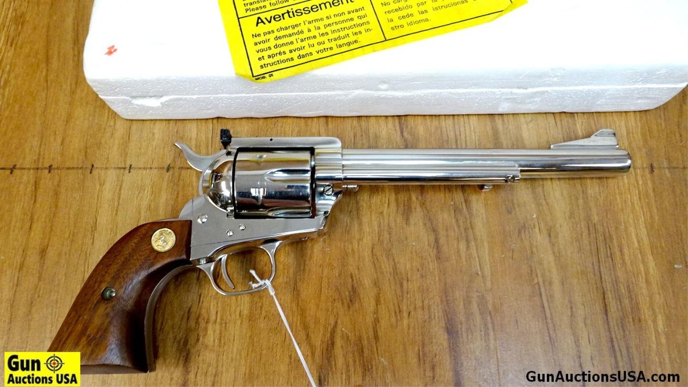 Colt NEW FRONTIER .357 MAGNUM COLLECTOR'S Revolver. Excellent Condition. 7.5" Barrel. Shiny Bore, Ti