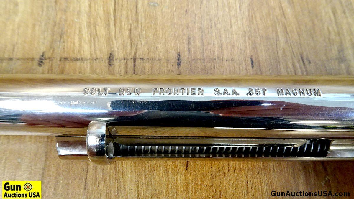 Colt NEW FRONTIER .357 MAGNUM COLLECTOR'S Revolver. Excellent Condition. 7.5" Barrel. Shiny Bore, Ti