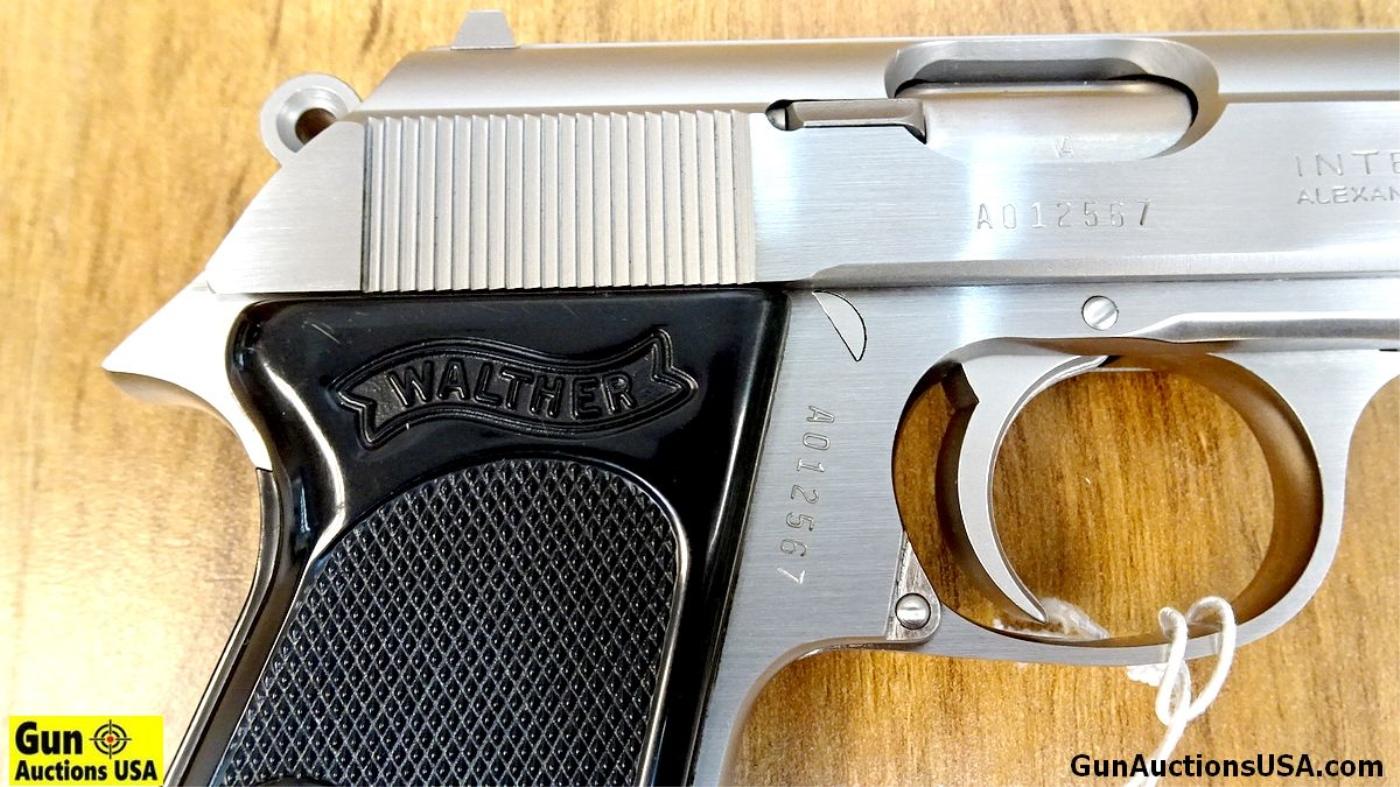 Walther PPK .380 ACP Pistol. Excellent Condition. 3.25" Barrel. Shiny Bore, Tight Action Features Po