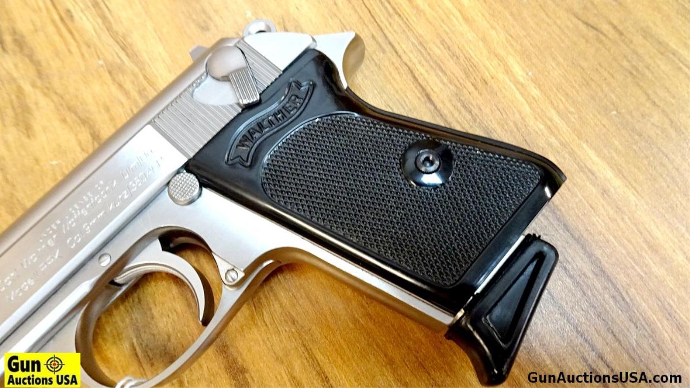 Walther PPK .380 ACP Pistol. Excellent Condition. 3.25" Barrel. Shiny Bore, Tight Action Features Po