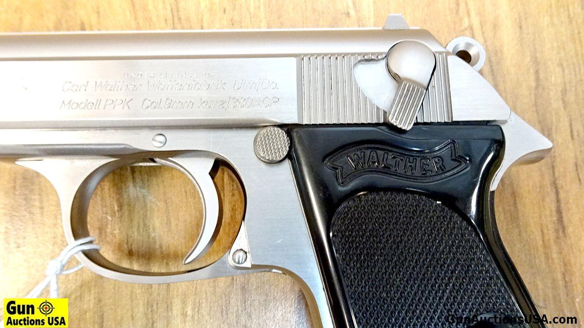 Walther PPK .380 ACP Pistol. Excellent Condition. 3.25" Barrel. Shiny Bore, Tight Action Features Po