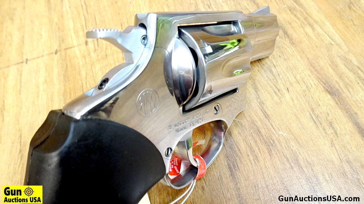 Taurus 462 .357 MAGNUM Revolver. NEW in Box. 2" Barrel. High Gloss Stainless Finish, Fixed Combat Si