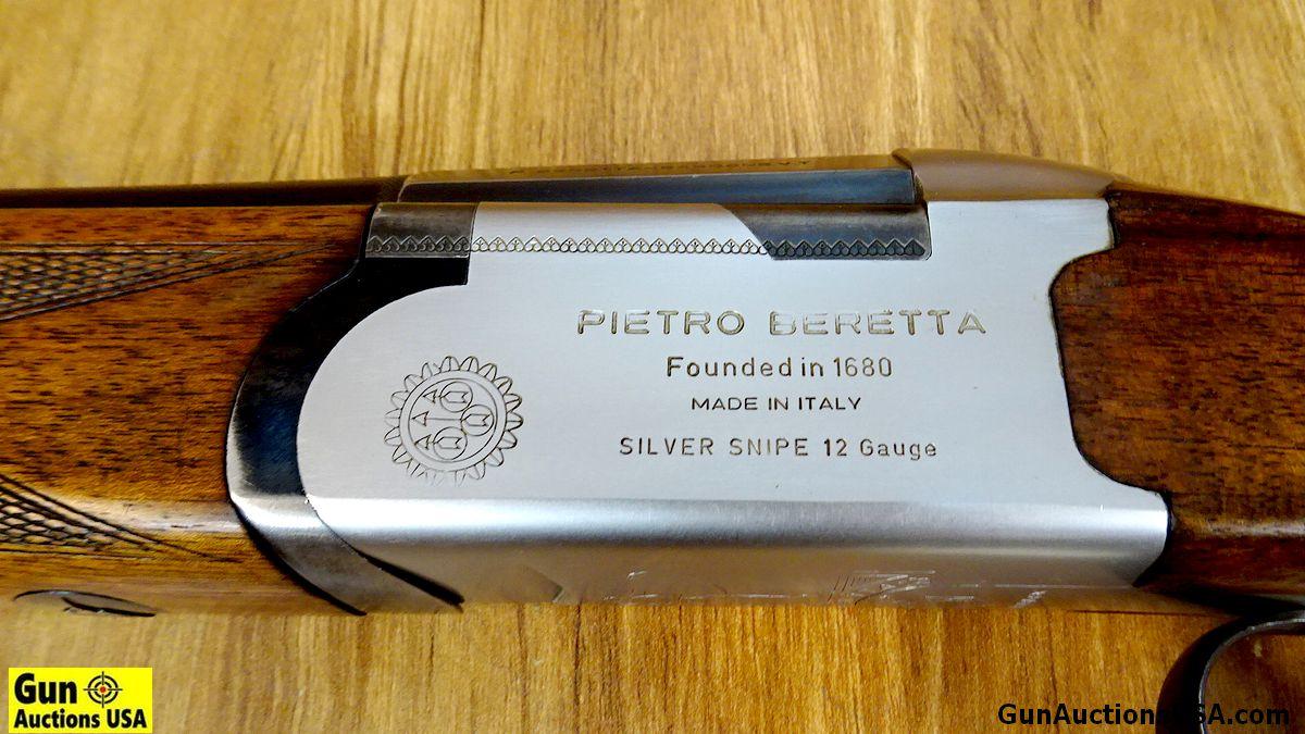 PIETRO BERETTA SILVER SNIPE 12 ga. Shotgun. Very Good. 23" Barrel. Shiny Bore, Tight Action Fast Han